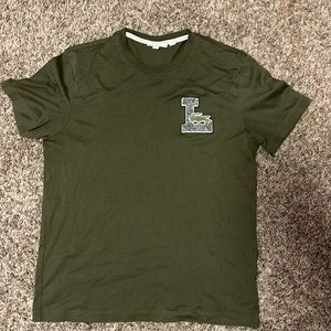 MENS GREEN LACOSTE TEE !!! SIZE 4 ( MEDIUM )